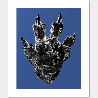 Godzilla Footprint Posters and Art